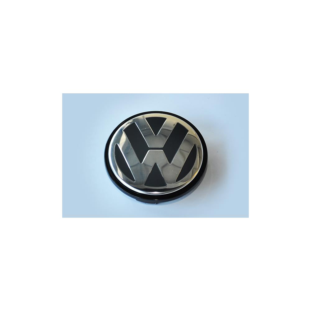 Ornament capac janta aliaj negru/argintiu "w" VW 3B7601171XRW