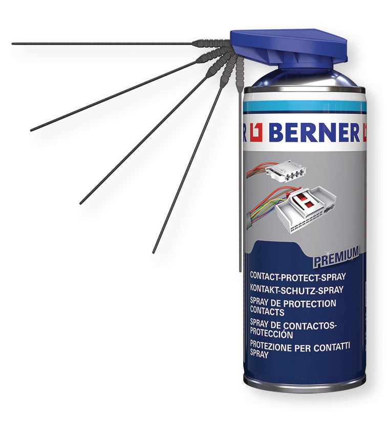 Spray de protecție contacte electrice 400 ml Berner 420556 – imagine 3