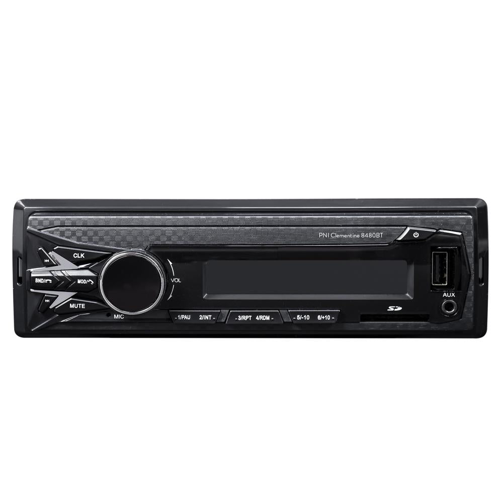 Radio MP3 player auto dab si rds Pni clementine 8480BT 4X45W, 12/24V, cu sd, USB, aux, rca, bluetooth si USB 1.5A PNI-8480BT
