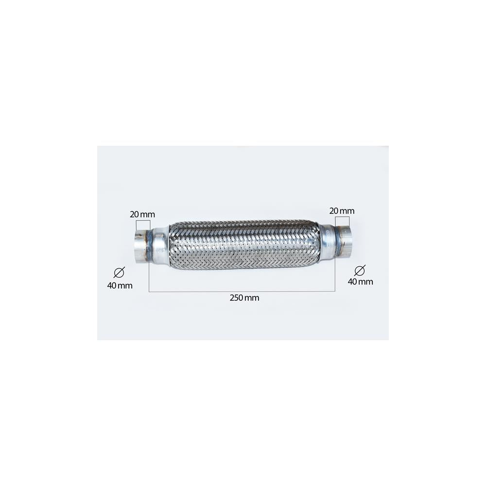 Racord flexibil inner & outer braid (b) 40X250 mm Asam Automotive 76406