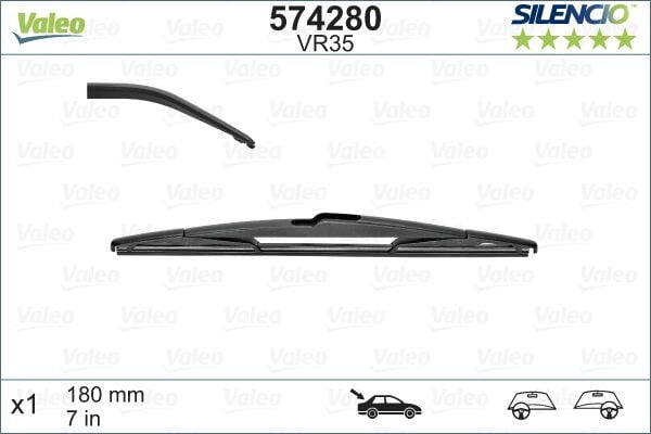 Stergator Valeo Silencio Performance 180mm 574280