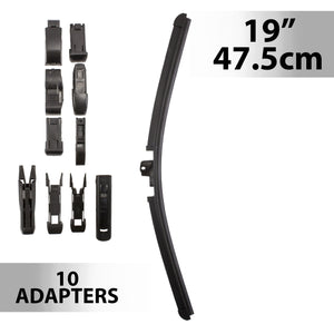 Ștergător profesional 19"/47.5cm - multiadaptor - CARGUARD 77919