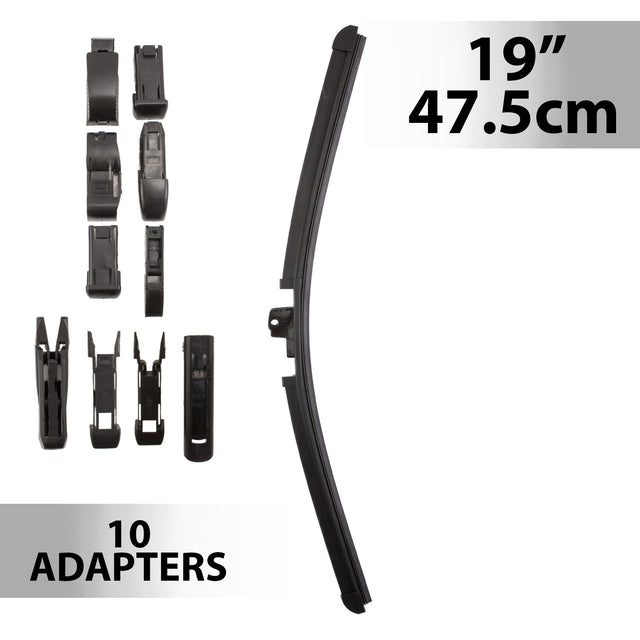 Ștergător profesional 19"/47.5cm - multiadaptor - CARGUARD 77919
