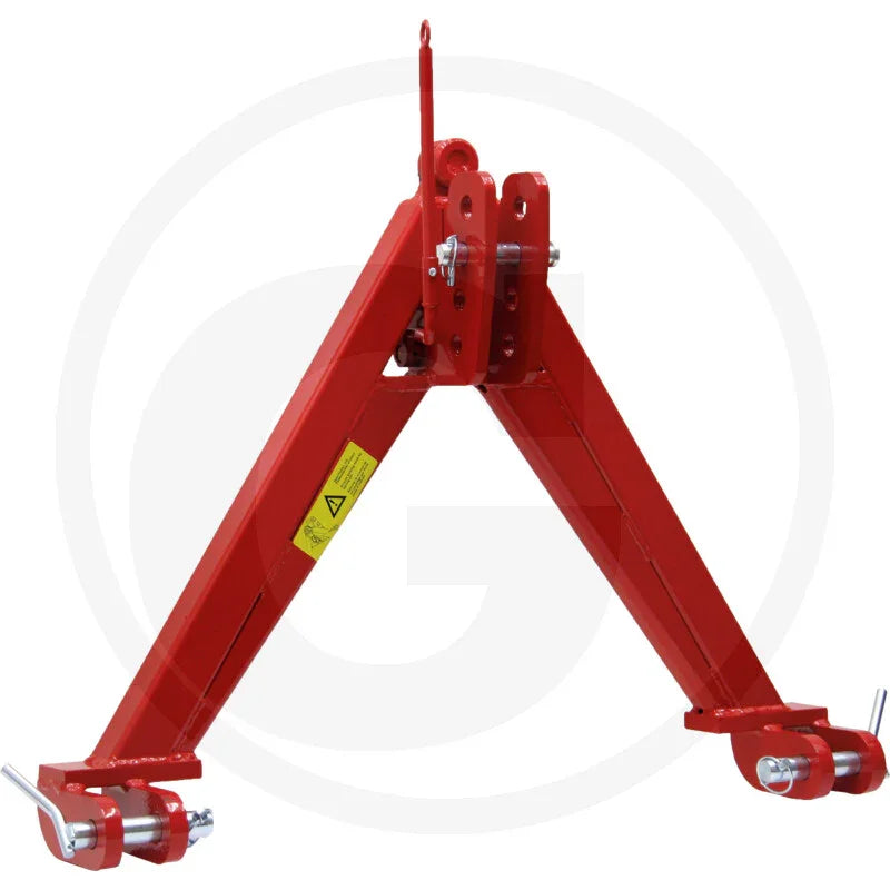 Triunghi cuplare rapida tractor Cat. 2 – prindere in 3 puncte