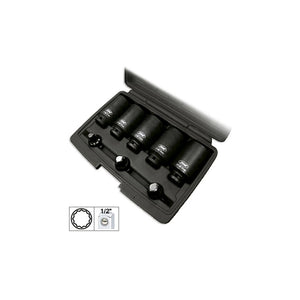 Set de 8 tubulare si capete xzn 1/2`DE impact Jbm 52547