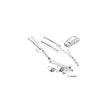 Ansamblu stergator parbriz cu motoras Renault 8200619512