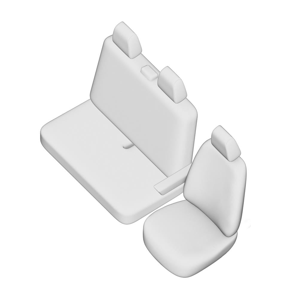 Set huse scaun Umbrella pentru Renault master (2+1) 2020- 05380