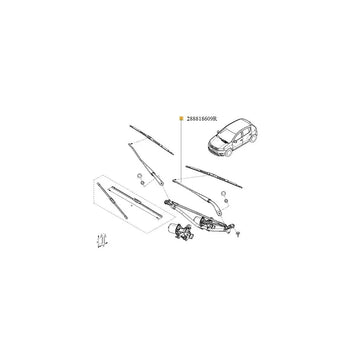 Brat stergator stg. fata Renault 288818609R