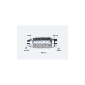 Racord flexibil inner & outer braid (b) 65X200 mm Asam Automotive 76407