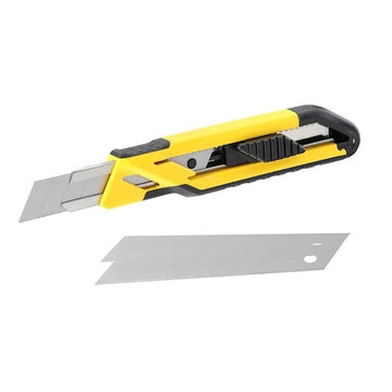 CUTTER GLISANT MANER BIMATERIAL 18mm CU 3 LAME STANLEY® STHT102660