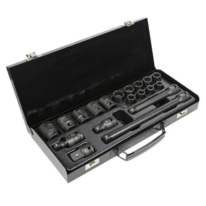 Set de 14 tubulare de impact scurte 1/2` Jbm 52345