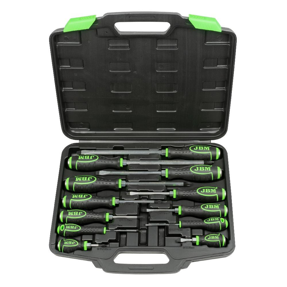Set 12 surubelnite cu varf magnetic JBM 54126