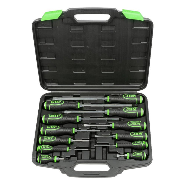 Set 12 surubelnite cu varf magnetic JBM 54126
