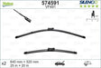 Set lamela stergator Valeo Silencio FlatBlade OE 640/520 mm 574591