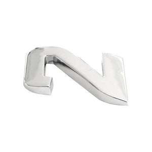 Ornament auto 3D. cifra 2. 26 mm. cromat Mega Drive 64446