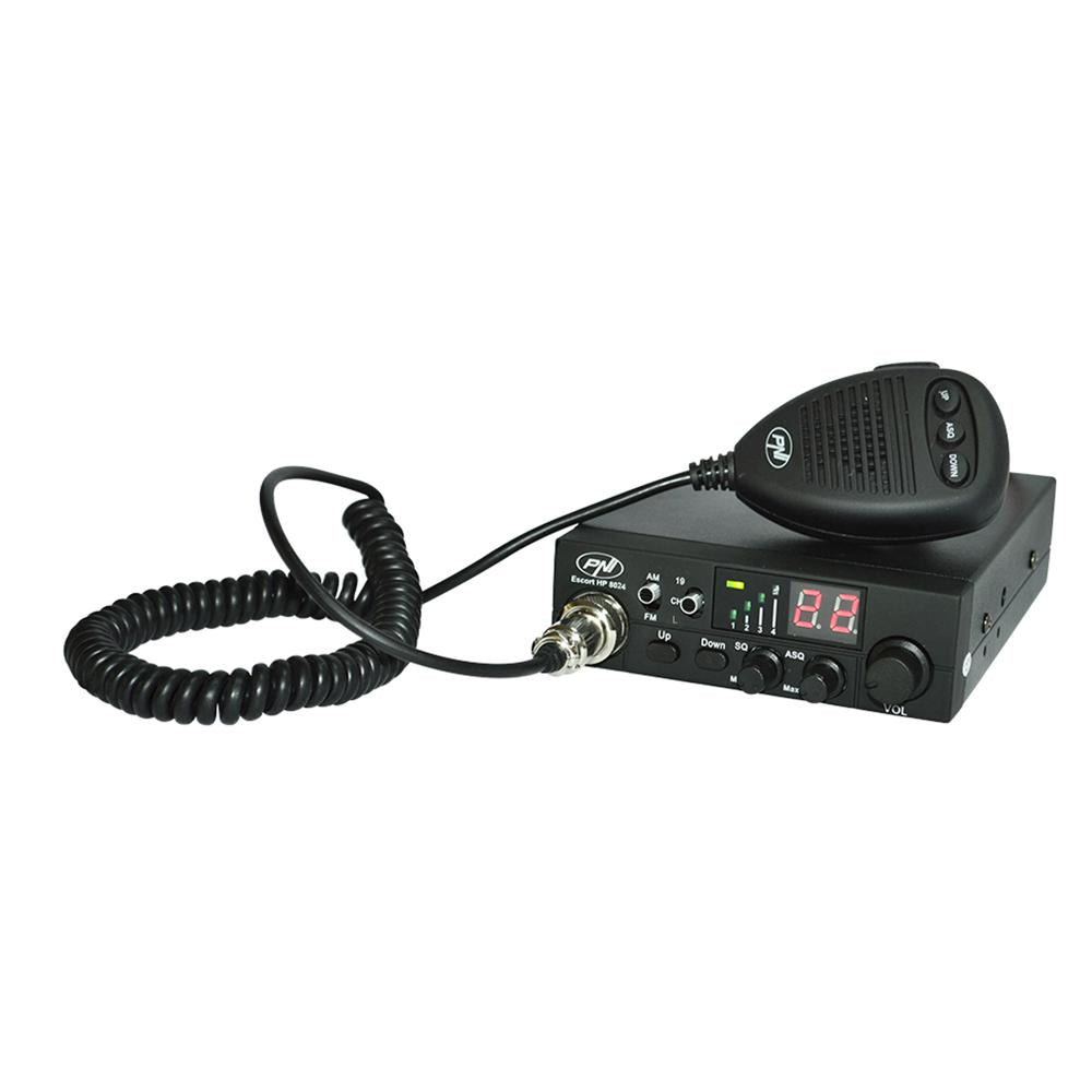 Statie radio cb Pni escort HP 8024 12/24V cu asq reglabil PNI-HP8024