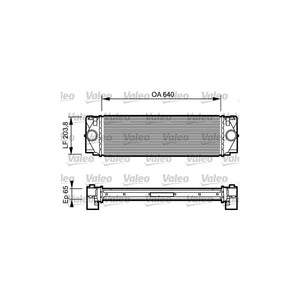 Radiator intercooler Valeo 817994