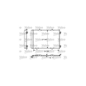 Radiator aer conditionat (condensor) Valeo 818015