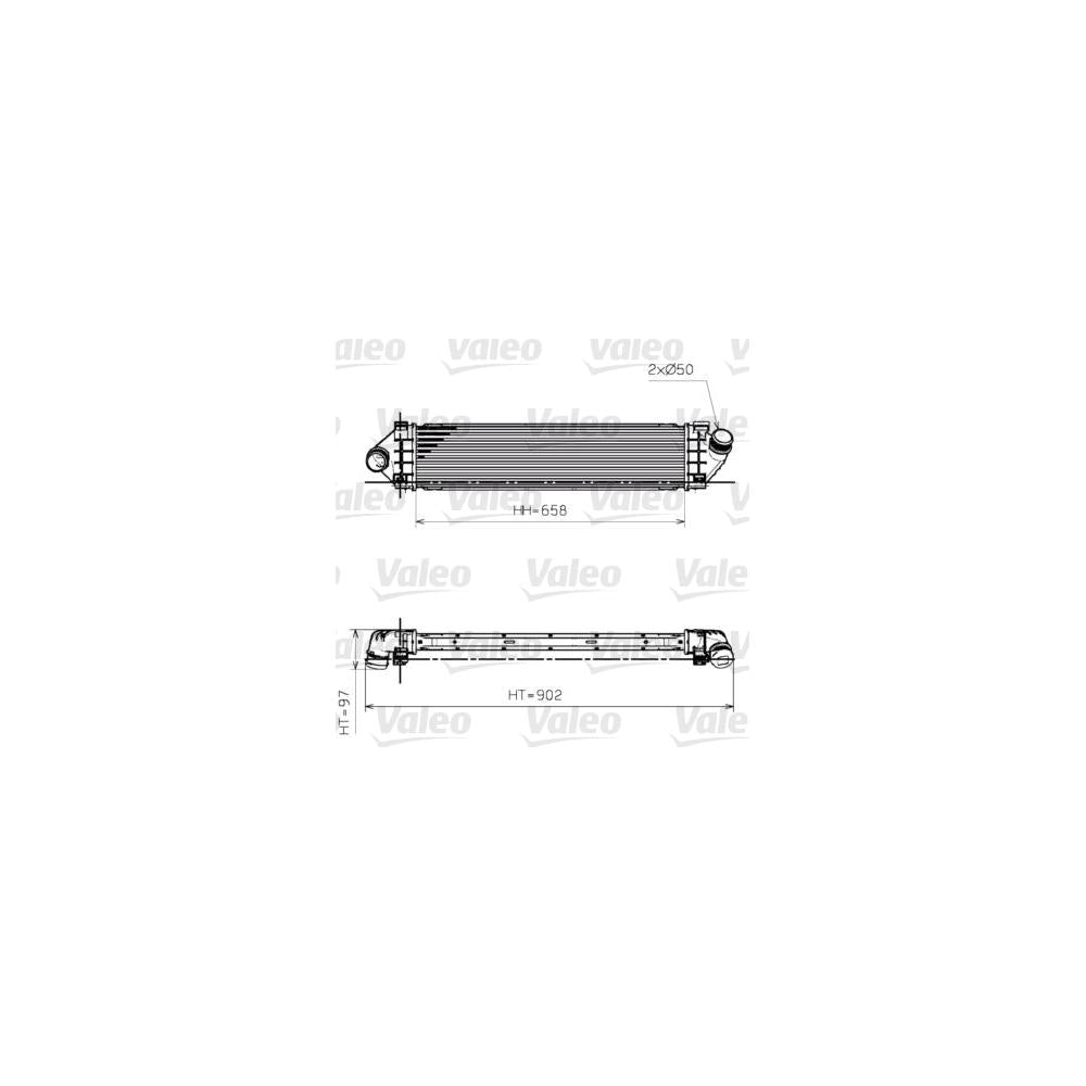 Radiator intercooler Valeo 818246