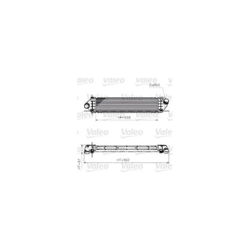 Radiator intercooler Valeo 818246