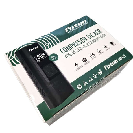 Compresor cu acumulatorFoton CAW-025 12V+USB 10bar 783000110 – imagine 2