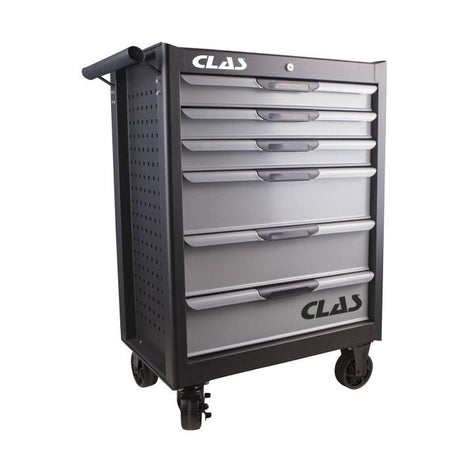 Dulap scule echipat cu 154 piese 6 sertare Clas EG6154