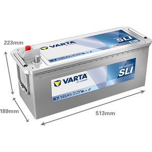 Acumulator Varta ProMotive Super Heavy Duty K7 - 145 Ah 645400080K182 – imagine 2