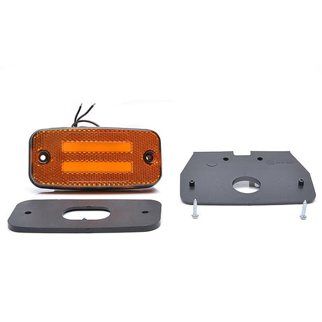 Lampa gabarit LED 1138 W158, 12V-24V, pozitie portocaliu Was