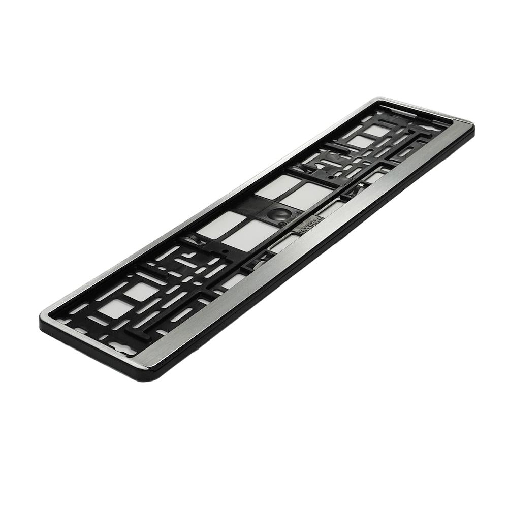 Suport numar inmatriculare Mega Drive chrome brush 1 buc 45186