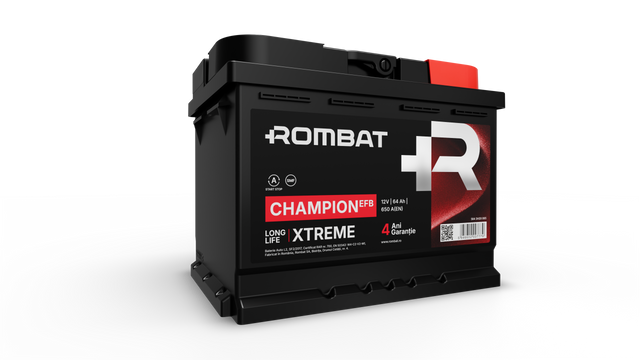 Acumulator Rombat Champion 64 Ah [Start-Stop] 5643H20065