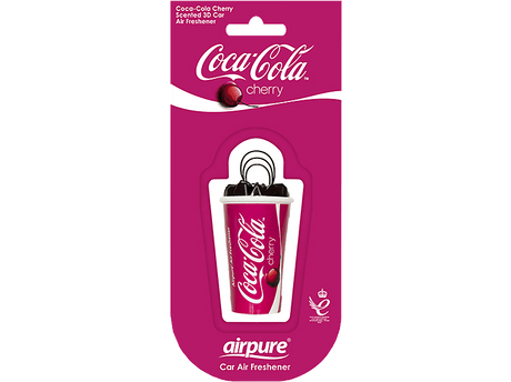 AIRPURE Odorizant pentru mașină, cană 3D, cireșe Coca Cola AP38618 – imagine 2