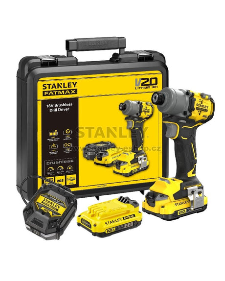 Masina de insurubat cu impact fara periii Stanley SFMCF830D2KQW