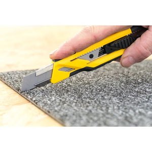 CUTTER GLISANT MANER BIMATERIAL 18mm CU 3 LAME STANLEY® STHT102660 – imagine 3