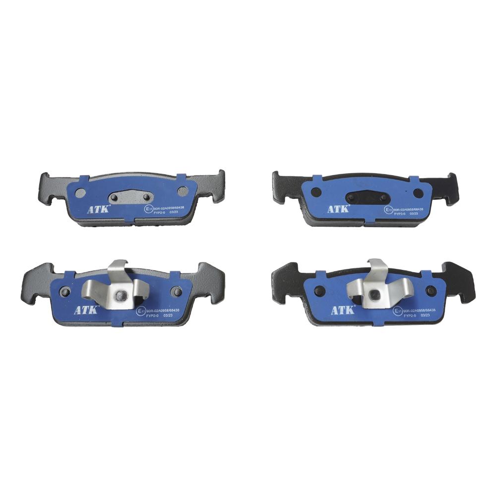 Set placute frana fata ATK Autotechnik ATK 08.01.006