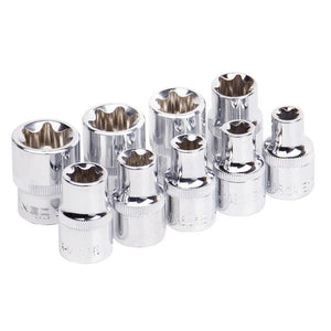 Set tubulare Torx1.2'' CrV 9 bucati Neo Tools 08649 – imagine 3