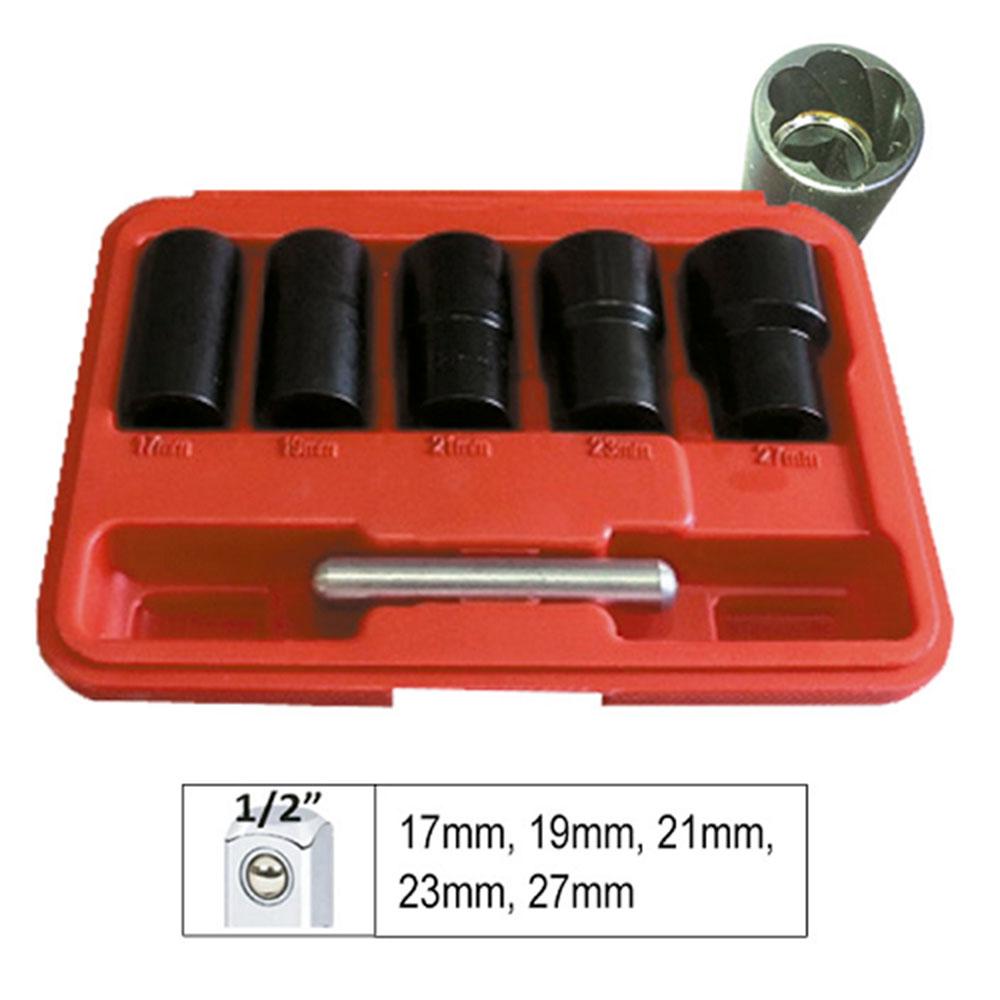 Trusa tubulare striate 1/2` pentru suruburi uzate si antifurt Jbm 52153