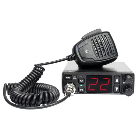 Statie radio cb Pni escort HP 5500, multistandard, 4W, am-fm, 12V/24V, asq, rf gain, mufa de bricheta inclusa PNI-HP5500 – imagine 3