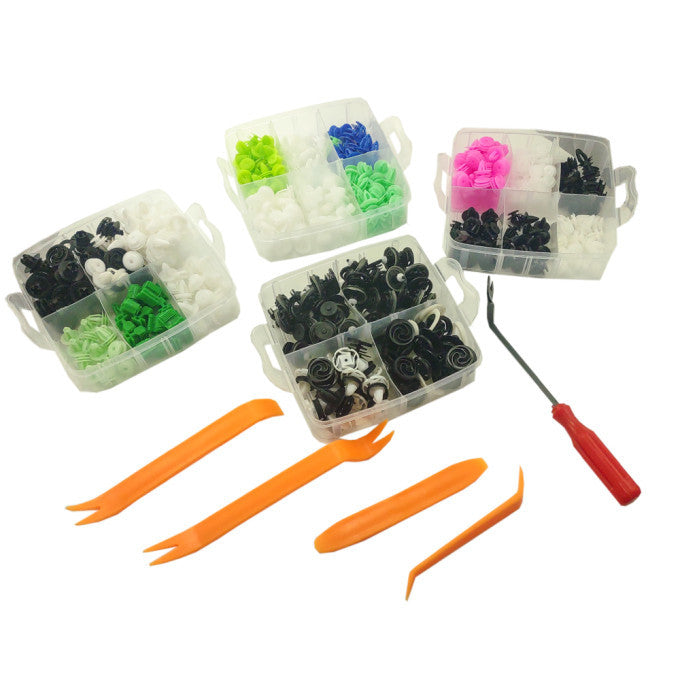 Set 470 buc cleme din plastic + 5 unelte Carguard SCA003 – imagine 4