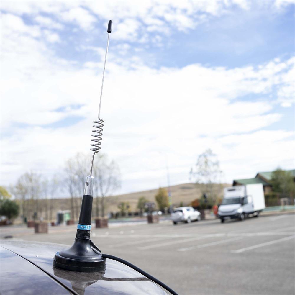Antena cb Pni ML29 lungime 34 cm, cu magnet inclus diametru 70 mm si cablu RG58 PNI-ML29