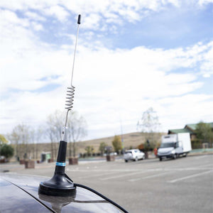 Antena cb Pni ML29 lungime 34 cm, cu magnet inclus diametru 70 mm si cablu RG58 PNI-ML29