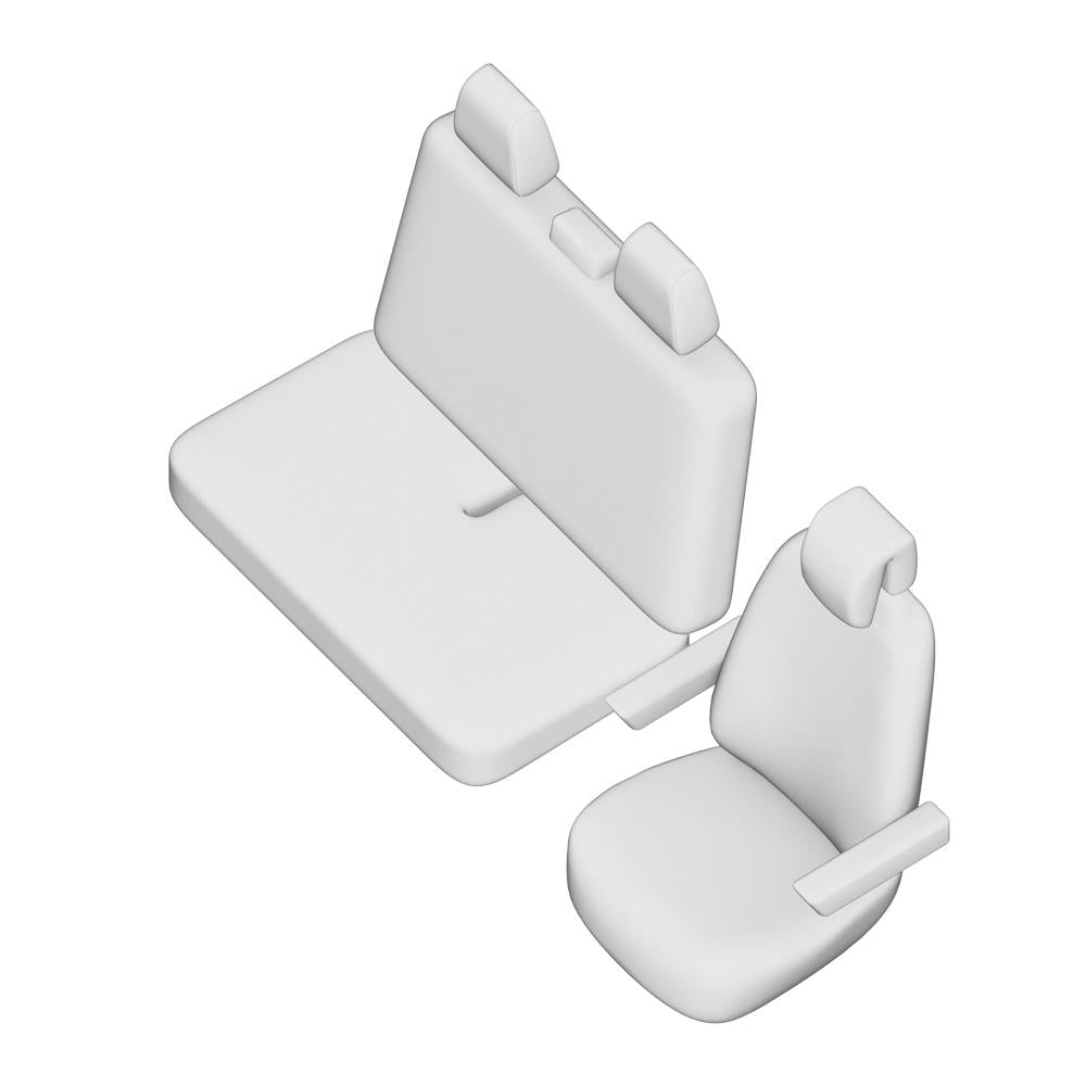 Set huse scaun Umbrella pentru Mercedes vito (1+2) 2003-2014 02317