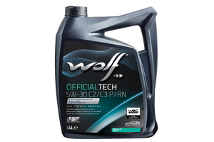 Ulei motor turisme Wolf OfficialTech P/RN 5W30 4L 1052549