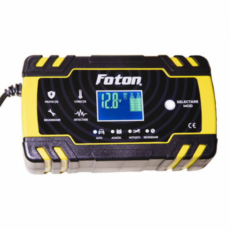 Redresor inteligent Foton RI-1224-8 cu desulfatare - 12V/8A 24V/4A 640051