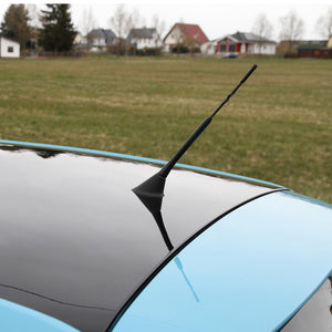 Antena auto exterior neagra 23CM cu 2 adaptoare (5-6MM) Alca 537200