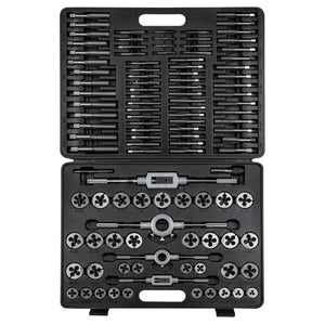 Trusa filiere si tarozi, set 110 bucati Neo Tools 11915