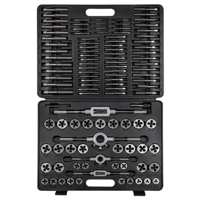 Trusa filiere si tarozi, set 110 bucati Neo Tools 11915