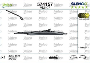 Stergator Valeo Silencio Performance 550mm 574157