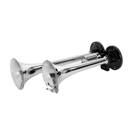 Claxon 2 trompete pentru compresor aer 12/24V TRIMMER TRC003