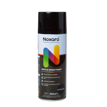 Vopsea spray 450 ml Negru Mat Noxaro NXVPS019