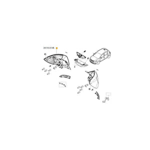 Lampa spate dr. log ii Renault 265501454R